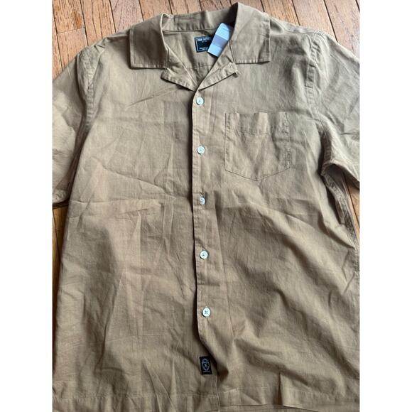 Todd Snyder Other - NWT Todd Snyder Short Sleeve Summerweight Shirt Brown Large (BL100THRIFTY
